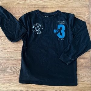 Gap LS tee with embellishment. Boys